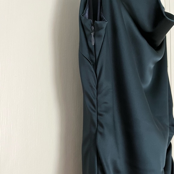 MILLY Ally Off-the-Shoulder Gown in Italian Stretch Satin - Picture 9 of 14